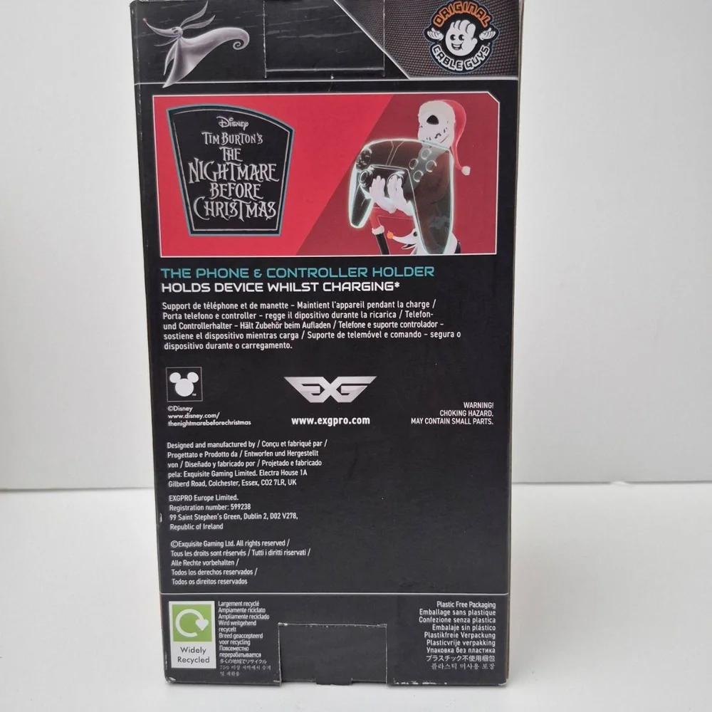 Jack Skellington Santa Phone & Controller Holder - Nightmare Before Christmas